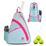 PeakPack Women's Crossbody Backpack, Sling Bag for Pickleball, Tennis, Racketball