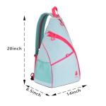 PeakPack Women's Crossbody Backpack, Sling Bag for Pickleball, Tennis, Racketball