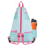 PeakPack Women's Crossbody Backpack, Sling Bag for Pickleball, Tennis, Racketball