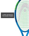 HEAD Ti. Conquest Pre-Strung 27in. Dark Blue Tennis Racquet