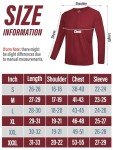 Men's Long Sleeve Sun Protection Tee Shirts