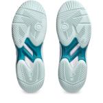 ASICS Women's Gel-Game 9 Tennis Shoes, 8, Teal Blue/White