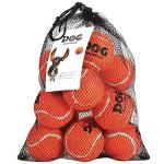 AMA SPORT Tennis Balls for Dogs 12 Pack 2.5" Orange Dog Tennis Balls for Puppy Small Medium Dog Toys, Designed for Dogs Floating, Water-Hunting, Fetch, Fun Playing, Daily Exercise, Mid-air Catching