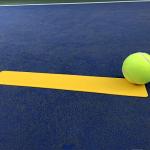 Eco Walker Court Line Marker Set Create Your Own Mini Pickleball Tennis Court (Yellow Line)
