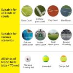 PUSUN PT-SAMRT PRO-Internal Spin Tennis Ball Machine - Smart App Control - 100+ Ball Capacity - Professional Training Equipment - Realistic Ball Trajectory Simulation - 4-6 Hour Battery Life (White)