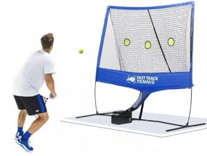 Patented Tennis Ball Machine for Practice Gen2 Feedback System, 20 Feeds per min, Portable, Tennis Machine Ball Thrower with iOS Performance Tracking