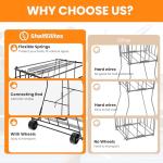 ShelfElites Ball Hopper Basket – Tennis & Pickleball Picker for Easy Collection