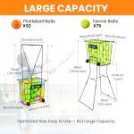 ShelfElites Ball Hopper Basket – Tennis & Pickleball Picker for Easy Collection