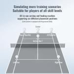 PONGBOT Tennis Ball Machine, APP and Remote Control, Custom Drills, 150 Ball Capacity, Max 80mph,8+ Hours of Endurance, Dual Motor for Topspin and Backspin, PACE S PRO