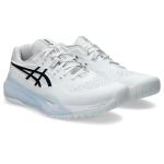 ASICS Men's Gel-Resolution X Tennis Shoes, 9, White/Black