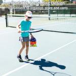 SHYUJAJIE Tennis Balls, 6 Pack Training Tennis Balls,High Elasticity Practice Balls for Beginner, Playing Balls for Dogs (Rainbow)