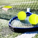 MRYCZ FYRHD Training Tennis Balls – 60 Pack Practice Balls with Mesh Bag, Great for Beginners & Dogs, Bulk Tennis Balls for Training & Play