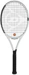 Dunlop Sports Pro 265 Pre-Strung Tennis Racket, 1/4 Grip, White/Black