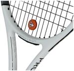 Dunlop Sports Pro 265 Pre-Strung Tennis Racket, 1/4 Grip, White/Black
