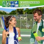 HunnmingRe 12 Count Tennis Cooling Towel Gifts 40"x12" Breathable Chilly Softball Soccer Ice Towel Tennis Golf Microfiber Fast Drying Accessories for Coach Gift Women Men