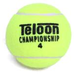 Teloon Championship Tennis Balls - Extra Duty - Regular Duty Felt Pressurized Tennis Balls (Extra 1 Can, 3 Balls)