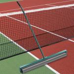 Suclain Tennis Court Squeegee 36 Inch PVA Foam Tennis Sponge Roller Lightweight Removes Water Quickly Clear Floors Tool for Tennis Basketball Sports Courts Garages (Gray,1pcs)