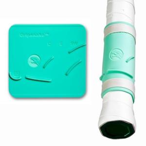 Gripsnake™ Tennis Training Equipment – Grip Position Aid for Power, Spin & Control | Device for Improving Forehand, Backhand, Serve & Volleys | Right-Handed Version