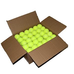 ZHUOKECE Tennis Balls, 90 Pack Training Tennis Balls Practice Balls, Pet Dog Playing Balls, fit for Beginner Training Ball (Green)