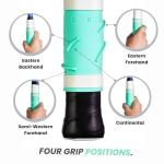 Gripsnake™ Tennis Training Equipment – Grip Position Aid for Power, Spin & Control | Device for Improving Forehand, Backhand, Serve & Volleys | Right-Handed Version