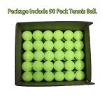 ZHUOKECE Tennis Balls, 90 Pack Training Tennis Balls Practice Balls, Pet Dog Playing Balls, fit for Beginner Training Ball (Green)