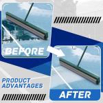 Suclain Tennis Court Squeegee 36 Inch PVA Foam Tennis Sponge Roller Lightweight Removes Water Quickly Clear Floors Tool for Tennis Basketball Sports Courts Garages (Gray,1pcs)