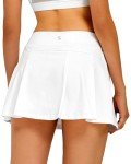 High Waisted Women's Tennis Skirt with Pockets