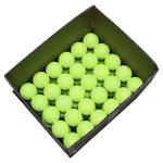 ZHUOKECE Tennis Balls, 90 Pack Training Tennis Balls Practice Balls, Pet Dog Playing Balls, fit for Beginner Training Ball (Green)