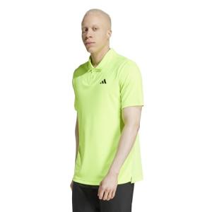 adidas Men's Club Tennis Climacool Polo Shirt, Lucid Lemon, Medium