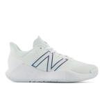 New Balance Women's Fresh Foam X Lav V2 Hard Court Tennis Shoe, White/Laser Blue, 10