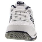 New Balance mens 806 V1 Tennis Shoe, White, 11.5 Wide US