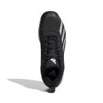 adidas Men's Courtflash Speed Tennis Sneaker, Black/White/Black, 6.5