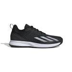 adidas Men's Courtflash Speed Tennis Sneaker, Black/White/Black, 6.5