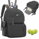 ANILD Tennis Bag Multi-Sport Tennis Racket Backpack for 2 Rackets with Ventilated Shoe Compartment for Men & Women