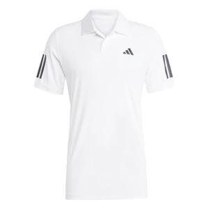 adidas Men's Club Tennis Climacool 3-Stripes Polo Shirt, White