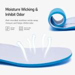 ALEADER Women's Energycloud Slip On Tennis Shoes Non Slip Athletic Sport Running Walking Shoes Black Gray Size 9.5 US