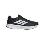 adidas Men's Run Falcon 5 Wide, Black/White/Black, 10.5