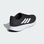 adidas Men's Run Falcon 5 Wide, Black/White/Black, 10.5