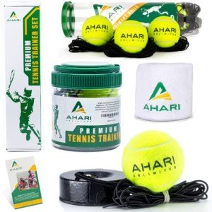 Ahari Unlimited Portable Tennis Trainer with Heavy Base