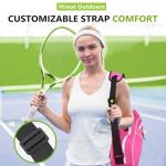 Himal 3 Racquet Tennis Bag With Protective Pad, tennis racket bag for Men Women, Sports enthusiasts of All Ages