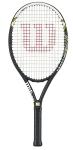 Wilson Hyper Hammer 5.3 Strung Tennis Racket (Black/White, 4 1/8)