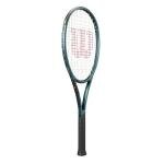 Wilson Blade 98 (16x19) V9 Strung Performance Tennis Racket - Grip Size 2-4 1/4", Strung with Sensation 16 Natural at Mid Range Tension