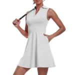 Womens Two Piece Tennis Golf Dress UPF 50+ Active Athletic Exercise Sports Wear Dresses for Women with Pocket Separate Shorts