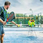 TurboStride Ball Hopper Basket – Tennis & Pickleball Picker for Easy Collection with Wheels