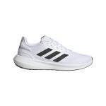 adidas Men's Run Falcon 3.0 Shoe, White/Black/White, 13