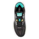 New Balance Men's FuelCell 796 V4 Tennis Shoe, Black Cement/Cyber Jade/Clementine, 9.5