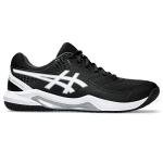 ASICS Men's Gel-Dedicate 8 Tennis Shoe, 11, Black/White