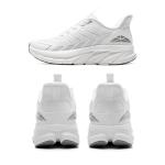 ALLSWIFIT Women's Slip On Walking Shoes Running Comfortable Tennis Breathable Non Slip Athletic Gym Workout Cross Training Fashion Sneakers,Size 8,White,SARR034W
