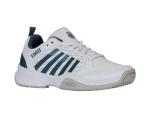 K-Swiss Men's Court Express 2 Tennis Shoe, White/Stargazer/Vapor Blue, 10 M