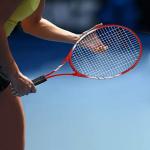 Tennis Rackets 2 Players Recreational for Beginners,Pre-Strung 27 Inch Light Adult Racquet Set for Women Men with Tennis Balls,Overgrips and Carry Bag (Red-T216)